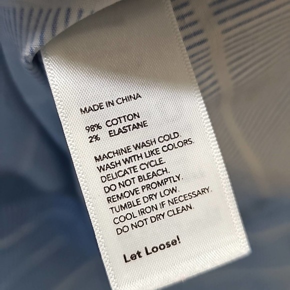 Kate Spade Saturday Structured‎ Blouse Stripe XS - Picture 5 of 6